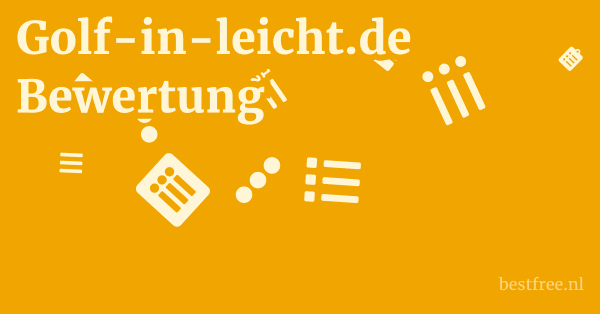 Golf-in-leicht.de Bewertung 1 by BestFREE.nl