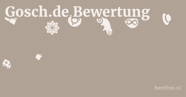 Gosch.de Bewertung 1 by BestFREE.nl