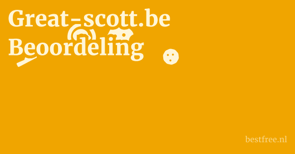 Great-scott.be Beoordeling 1 by BestFREE.nl