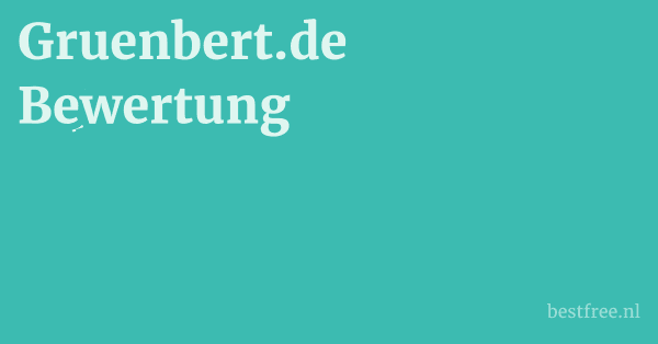 Gruenbert.de Bewertung 1 by BestFREE.nl