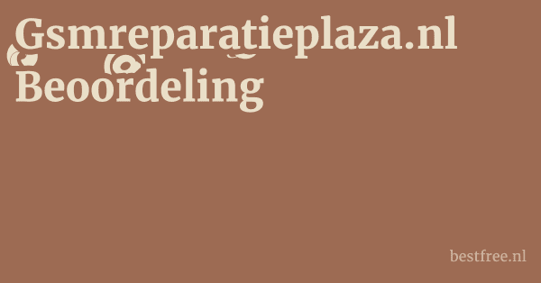 Gsmreparatieplaza.nl Beoordeling 1 by BestFREE.nl