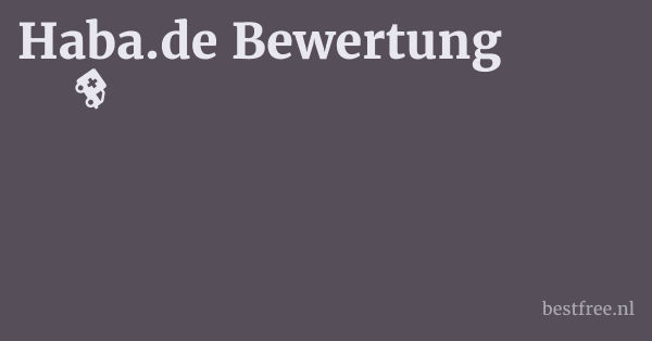Haba.de Bewertung
