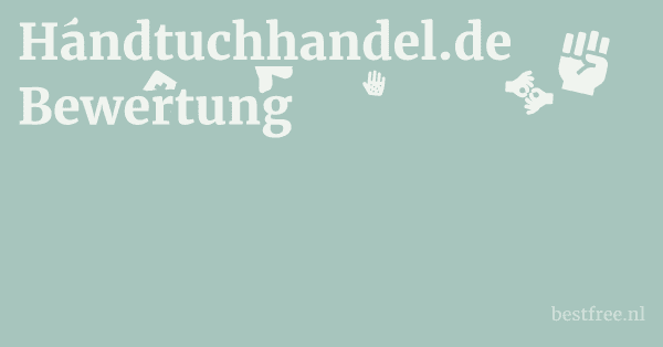 Handtuchhandel.de Bewertung 1 by BestFREE.nl