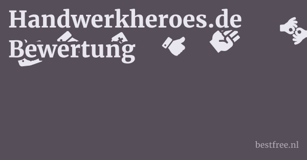 Handwerkheroes.de Bewertung 1 by BestFREE.nl
