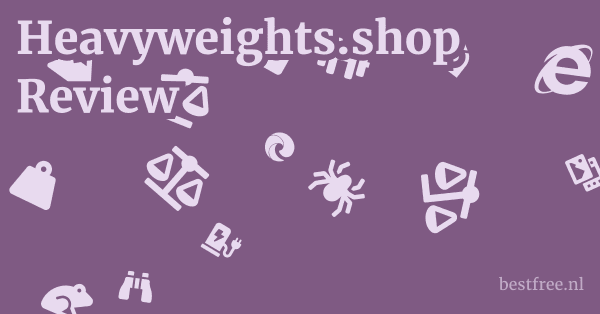 Heavyweights.shop Review 1 by BestFREE.nl
