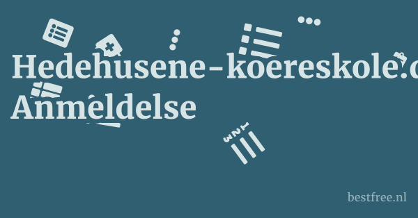 Hedehusene-koereskole.dk Anmeldelse 1 by BestFREE.nl