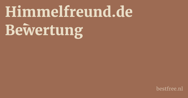 Himmelfreund.de Bewertung 1 by BestFREE.nl