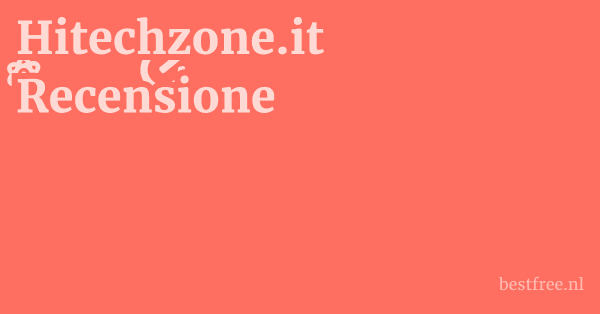 Hitechzone.it Recensione 1 by BestFREE.nl