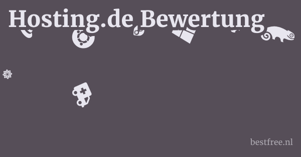 Hosting.de Bewertung 1 by BestFREE.nl
