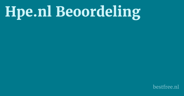 Hpe.nl Beoordeling 1 by BestFREE.nl