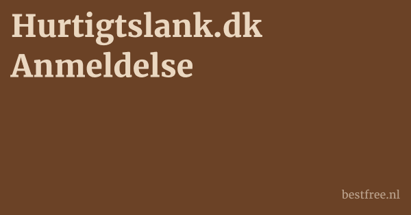 Hurtigtslank.dk Anmeldelse 1 by BestFREE.nl