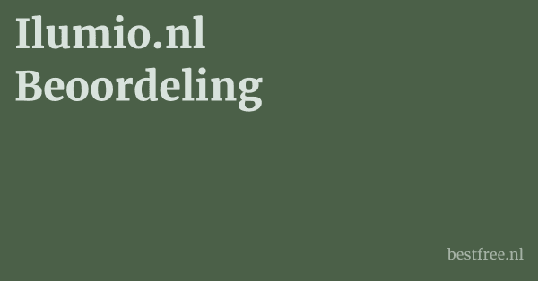 Ilumio.nl Beoordeling 1 by BestFREE.nl