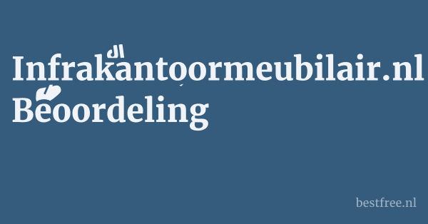 Infrakantoormeubilair.nl Beoordeling 1 by BestFREE.nl