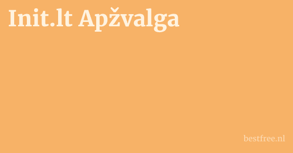 Init.lt Apžvalga 1 by BestFREE.nl