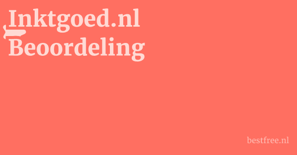 Inktgoed.nl Beoordeling 1 by BestFREE.nl