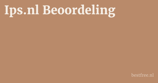 Ips.nl Beoordeling 1 by BestFREE.nl