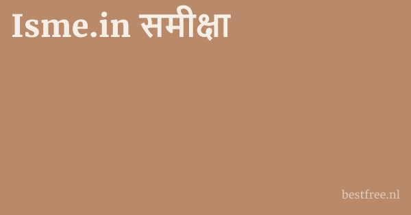 Isme.in समीक्षा 1 by BestFREE.nl