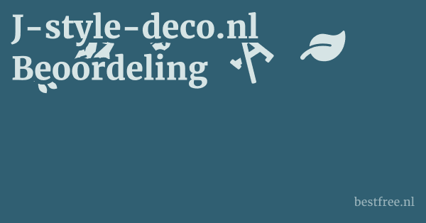 J-style-deco.nl Beoordeling 1 by BestFREE.nl