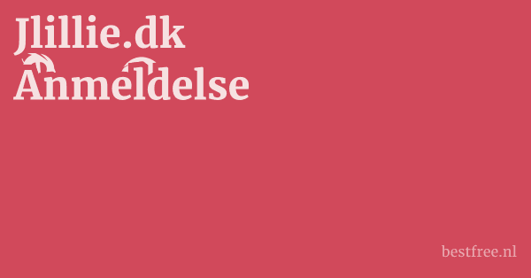 Jlillie.dk Anmeldelse 1 by BestFREE.nl