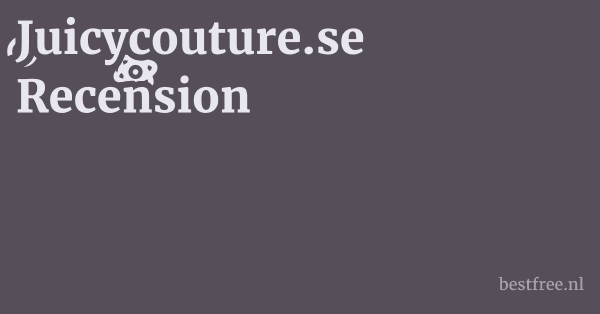 Juicycouture.se Recension 1 by BestFREE.nl