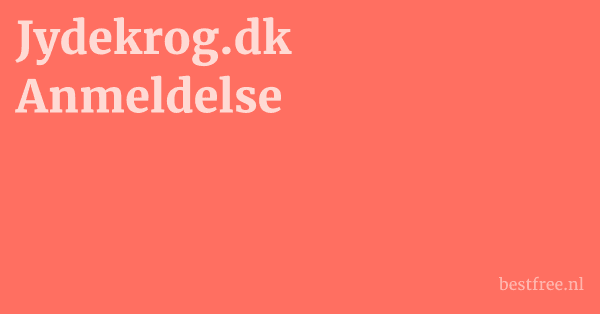 Jydekrog.dk Anmeldelse 1 by BestFREE.nl
