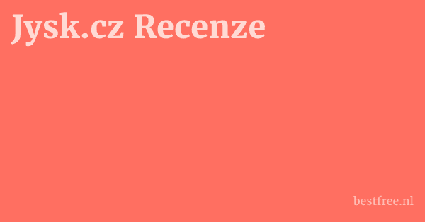 Jysk.cz Recenze 1 by BestFREE.nl