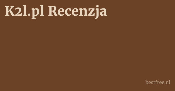 K2l.pl Recenzja