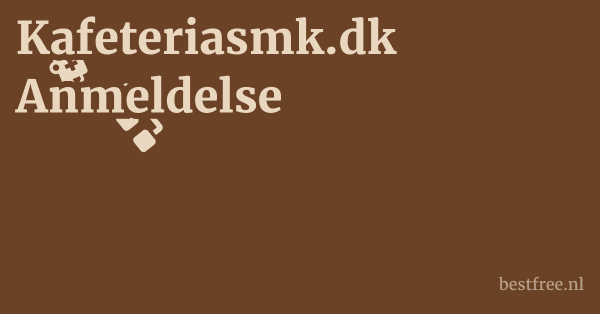Kafeteriasmk.dk Anmeldelse 1 by BestFREE.nl