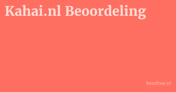 Kahai.nl Beoordeling 1 by BestFREE.nl