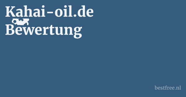 Kahai-oil.de Bewertung 1 by BestFREE.nl