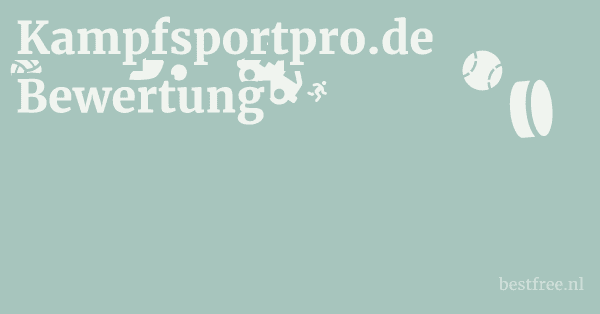 Kampfsportpro.de Bewertung 1 by BestFREE.nl