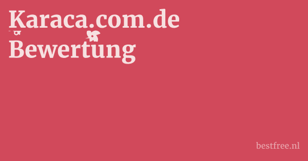 karaca.com.de FAQ 1 by BestFREE.nl