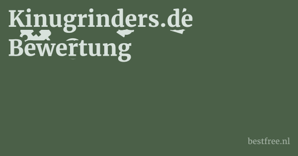 Kinugrinders.de Bewertung 1 by BestFREE.nl