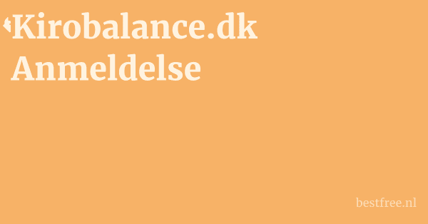 Kirobalance.dk Anmeldelse 1 by BestFREE.nl