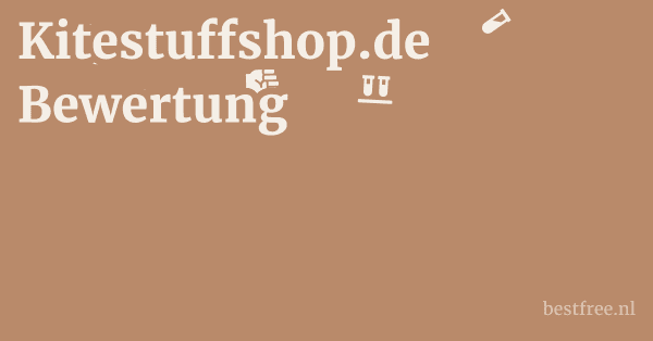 Kitestuffshop.de Bewertung 1 by BestFREE.nl