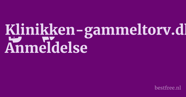 Klinikken-gammeltorv.dk Anmeldelse 1 by BestFREE.nl