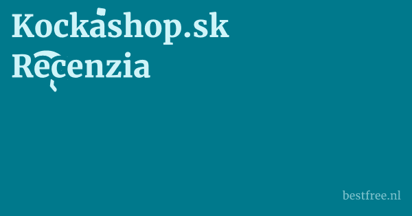 Kockashop.sk Recenzia 1 by BestFREE.nl