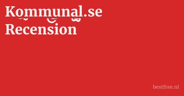 Kommunal.se Recension 1 by BestFREE.nl