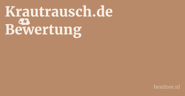 Krautrausch.de Bewertung 1 by BestFREE.nl