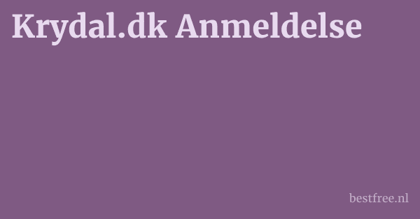 Krydal.dk Anmeldelse 1 by BestFREE.nl
