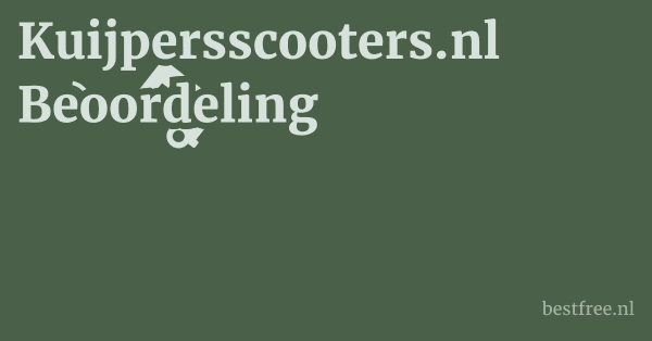 Kuijpersscooters.nl Beoordeling 1 by BestFREE.nl
