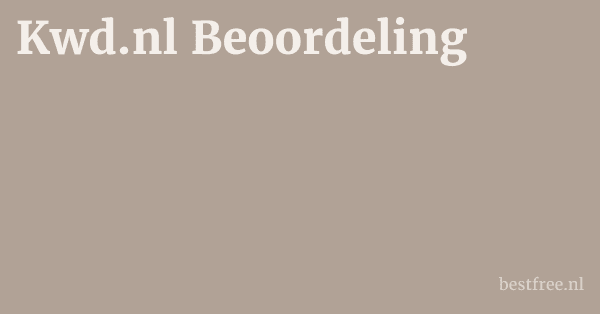 Kwd.nl Beoordeling 1 by BestFREE.nl