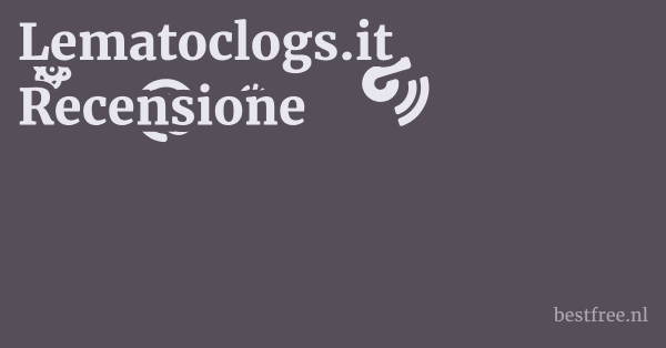 Lematoclogs.it Recensione 1 by BestFREE.nl