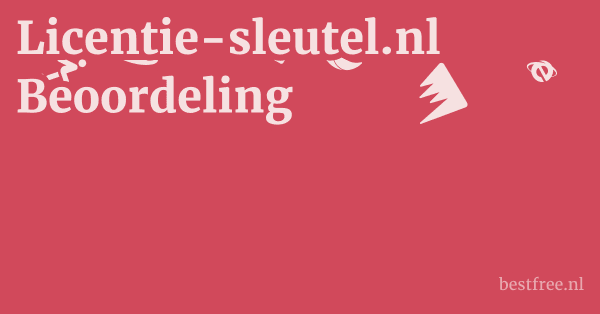 licentie-sleutel.nl FAQ 1 by BestFREE.nl