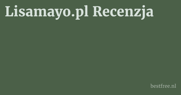 Lisamayo.pl Recenzja