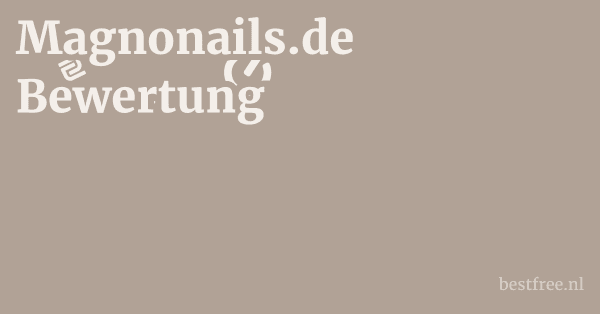 Magnonails.de Bewertung 1 by BestFREE.nl