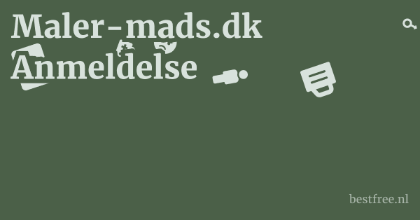 Maler-mads.dk Anmeldelse 1 by BestFREE.nl