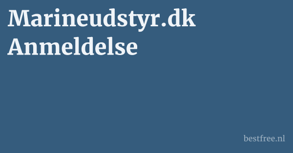 Marineudstyr.dk Anmeldelse 1 by BestFREE.nl