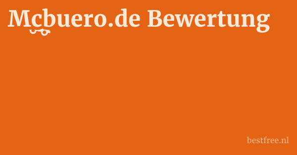Mcbuero.de Bewertung 1 by BestFREE.nl
