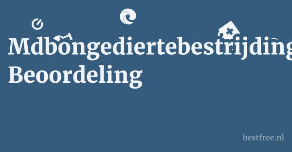 Mdbongediertebestrijding.nl Beoordeling 1 by BestFREE.nl